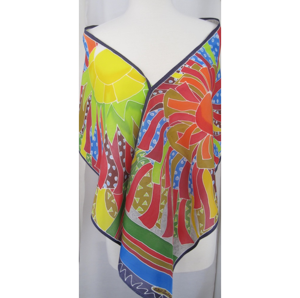 Pierrot Grenade shawl front
