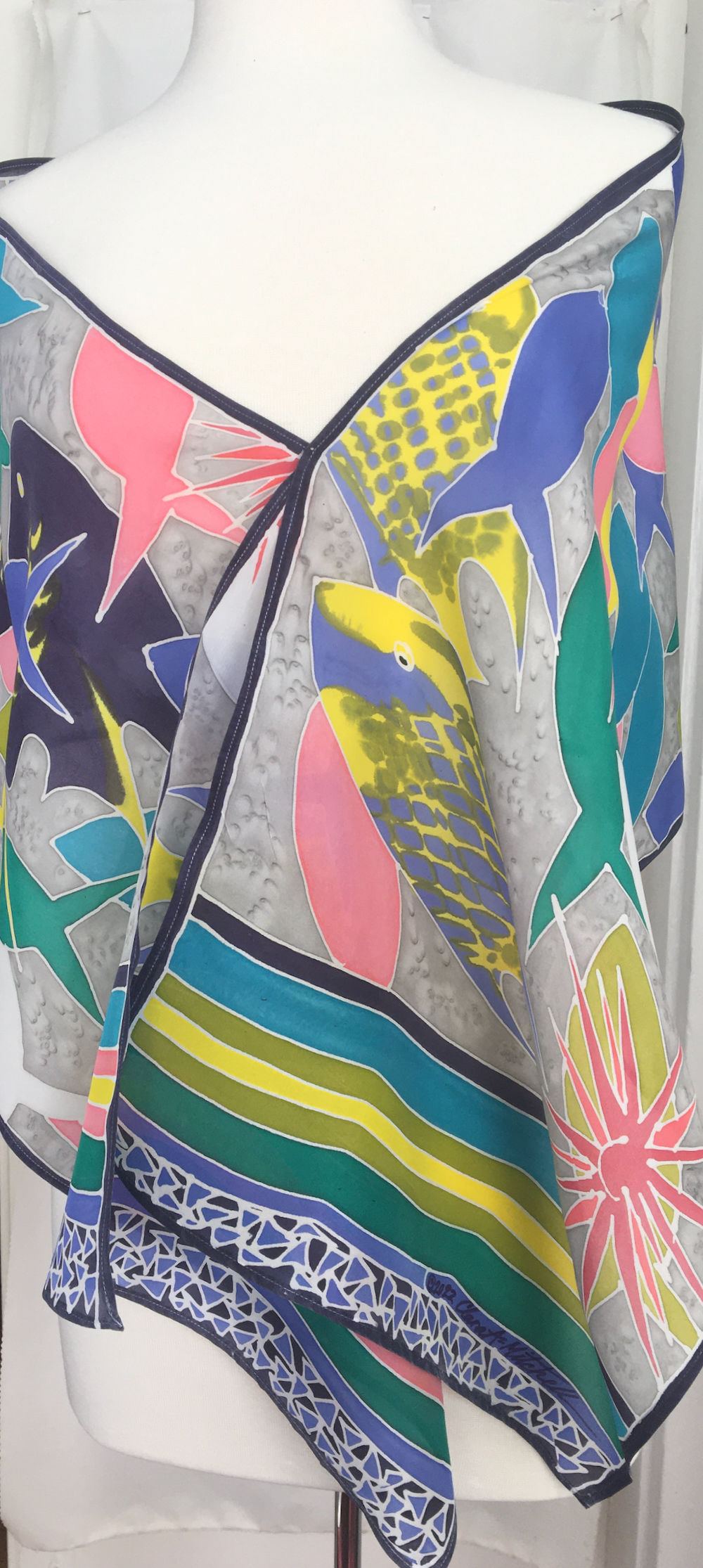 School's In, shawl front