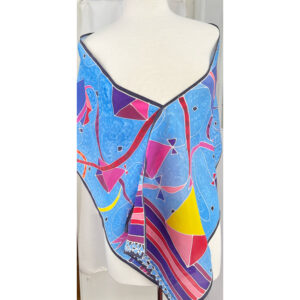 Kite Season, shawl front