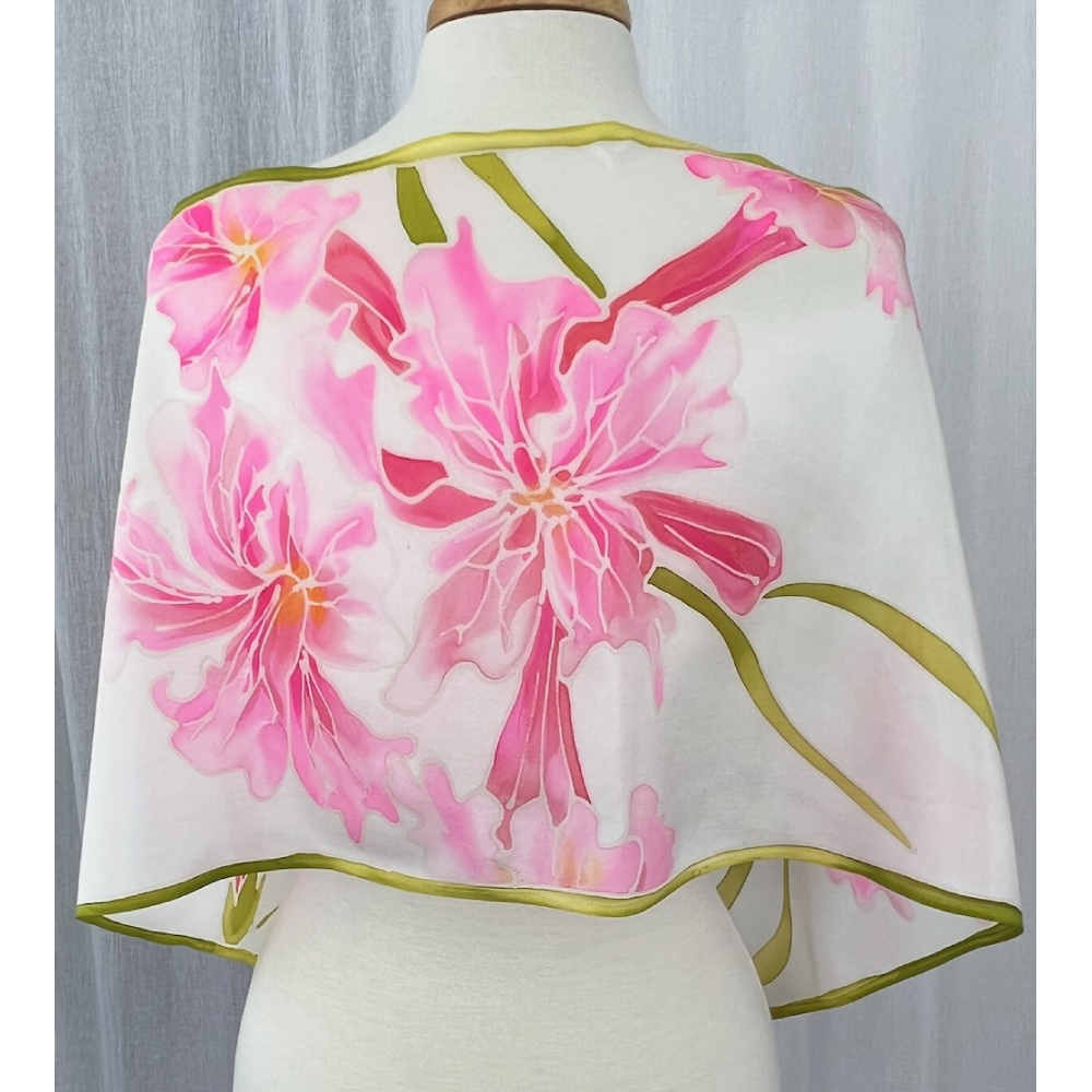 Pink Poui, shawl back