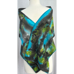 Sun and Rain, shawl front