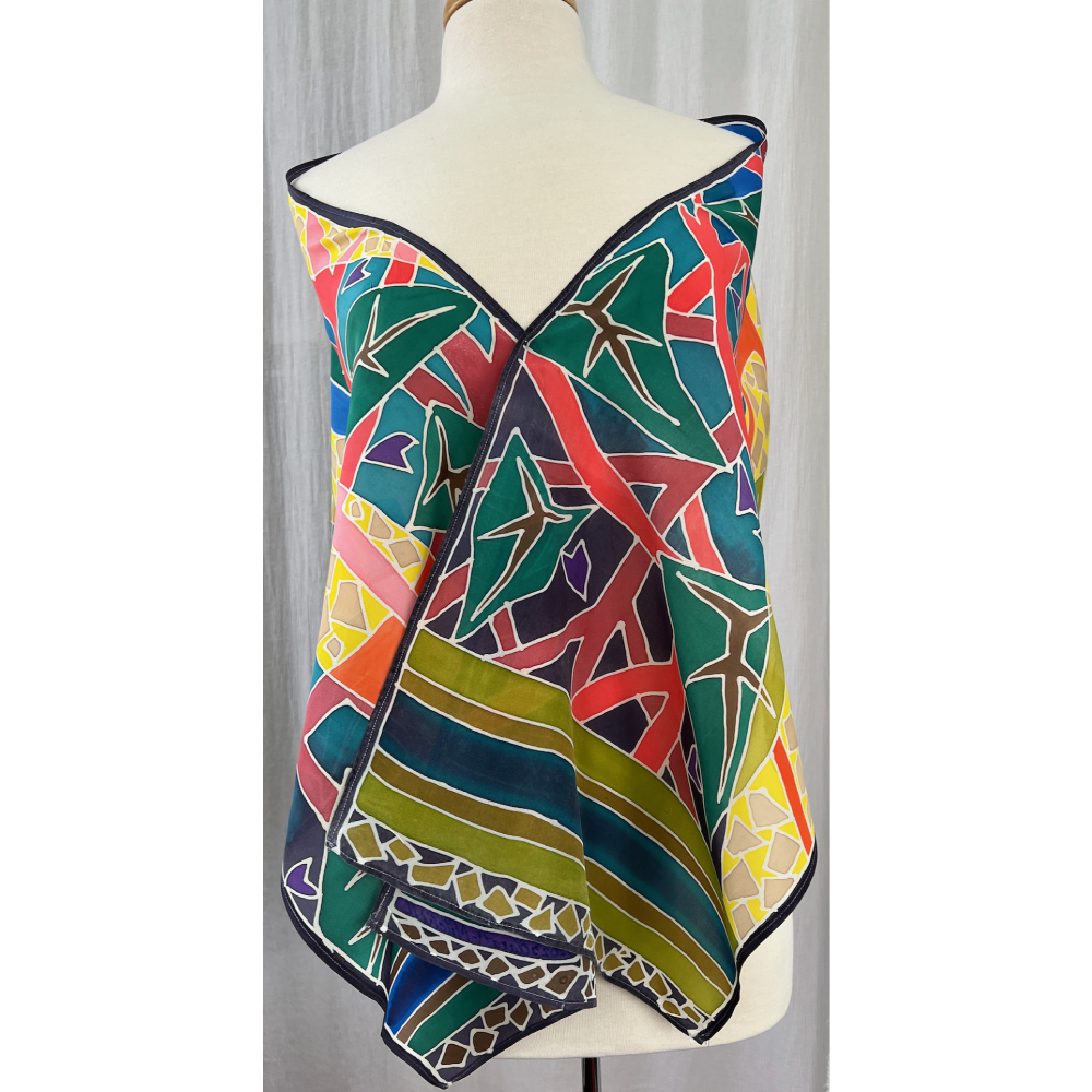 Rays Of Hope, shawl front