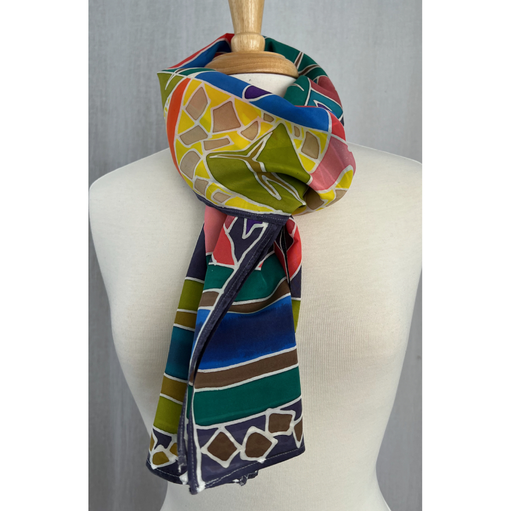 Rays Of Hope, tied neck scalf