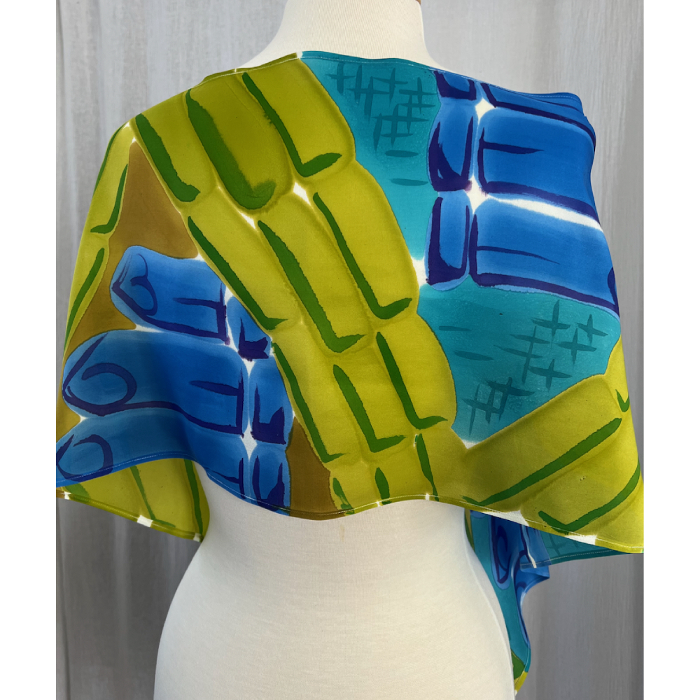 Bamboo Church, shawl back