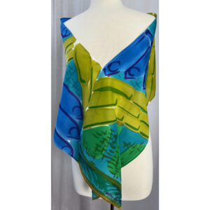 Bamboo Church, shawl front