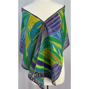 Valencia Bamboo, shawl front