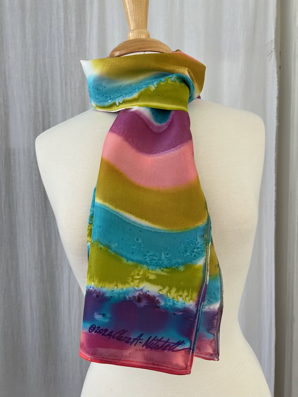 Bélé Flow, tied neck scalf