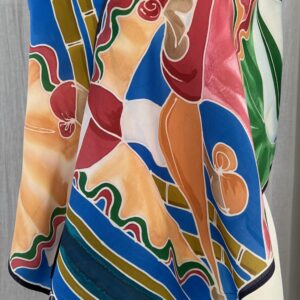 Dance the Bélé, shawl front