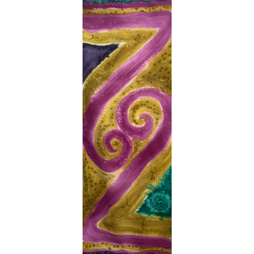 Clarke and Chang Swirl Shawl