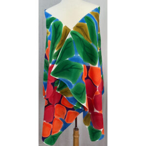Floral Ascent Shawl, FRONT