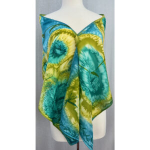 Valencia Dragonflies, shawl FRONT