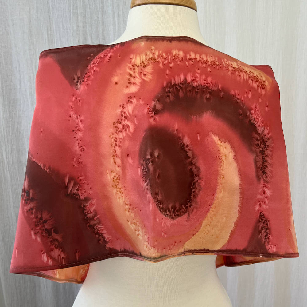 Sahara Dust, shawl BACK