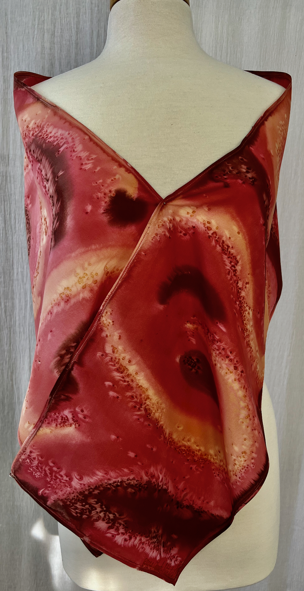 Sahara Dust, shawl FRONT