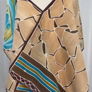 Moruga Mud, shawl front