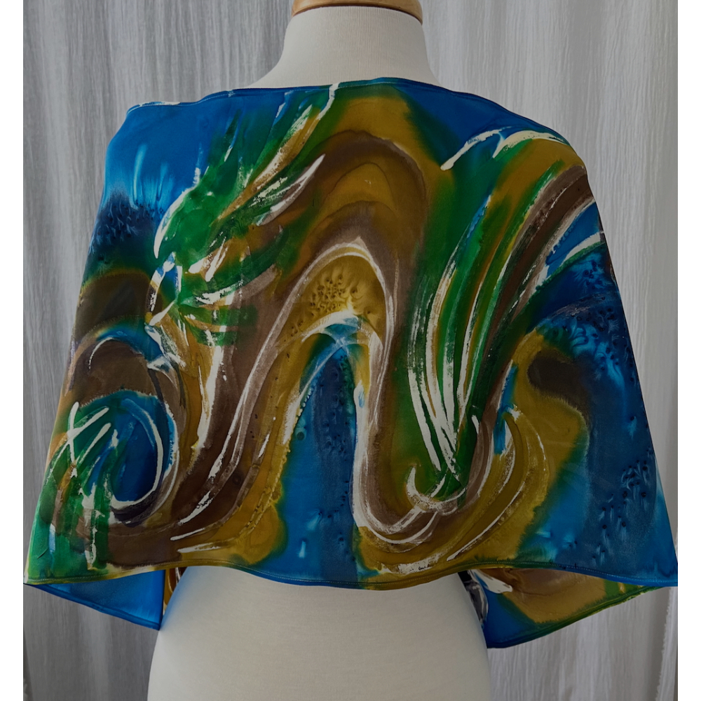 River Flood, shawl back